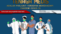 Paramedis prajurit terdepan dalam perang lawan corona