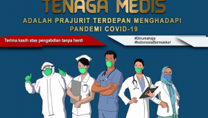 Paramedis prajurit terdepan dalam perang lawan corona