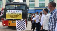 Satbrimob Polda Kepri Bersama Kadin Batam Bersinergi Lawan Covid-19