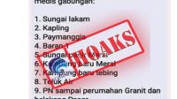 [HOAKS] Karimun Kepulauan Riau Zona Merah Covid-19