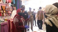 Rahma Sosialisasikan New Normal di Pusat Perbelanjaan Pasar Kota Lama Tanjungpinang