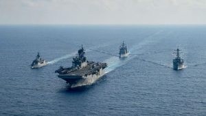 China Tuduh AS Pamer Kekuatan Kerahkan 2 Kapal Induk ke Laut China Selatan