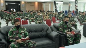 Lantamal IV Gelar Doa Bersama untuk Latihan Glagaspur TK III/L3 Koarmada I Tahun 2020