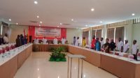 Bawaslu Kaimana Hadirkan Parpol dan KPU  Sosialisasi Peraturan Bawaslu RI No.2 Tahun 2020.