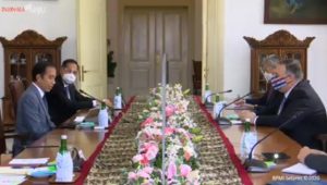 Terima Kunjungan Mentri Luar Negri AS, Presiden Bahas Kerja Sama Ekonomi Hingga Pertahanan