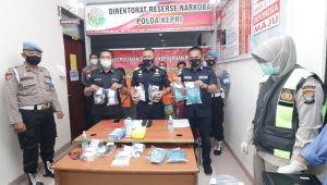 Polda Kepri Kembali Memusnakan Barang Bukti Narkotika Jenis Sabu
