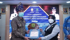 Walikota Tanjungpinang Sambut Pemko Sawahlunto