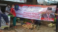 Reses Ketua DPRD Bangka Di Pasar Batu Rusa, Air Bersih Jadi Sorotan