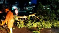 Angin Kencang Disertai Hujan Lebat landa Bukittinggi, Warga Diimbau Waspada