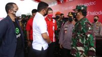 Kunjungi Natuna, Panglima TNI dan Kapolri tinjau pelaksanaan Vaksinasi