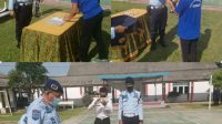 Wujud Keseriusan Merah WBK-WBBM Kalapas Pimpin Apel Bersama WBP