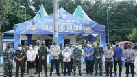 Bupati Dan Unsur Forkopimda Asahan Tinjau Pos Penyekatan Larangan Mudik