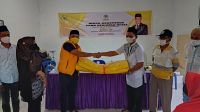 Warga Lembah Purnama dapat Bantuan Tenda, Kursi, Tiga Paket Alat Tandu dan Sembako dari Dasril.SP
