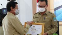 PEMKAB BANGKA RAIH PENGHARGAAN KINERJA PENGELOLAAN STUNTING TERBAIK SE BANGKA BELITUNG