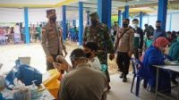 Dalam Rangka Hari Bhayangkara Ke-75, Polres Bintan Laksanakan Vaksinasi Massal