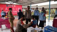 Polres Bintan Laksanakan Kegiatan Gerai Vaksinasi Presisi Di Lembaga Pemasyarakatan Kelas II A Tanjungpinang