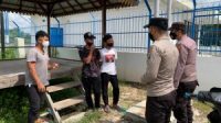 Himbau Protokol Kesehatan, Aipda David: Selain Penerapan Protokol Kesehatan, Masyarakat Juga Di Harapkan Untuk Melaksanakan Vaksinasi