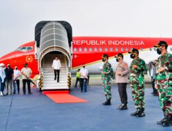 Dari Sorong, Presiden Kembali ke Jakarta