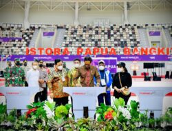 Presiden Jokowi Resmikan Tujuh Arena PON XX Papua