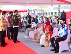Capaian Masih Rendah, Presiden Minta Vaksinasi di Kalsel Dipercepat