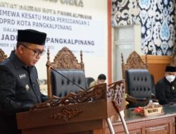 Pemkot Pangkalpinang Ajukan Dua Raperda Dalam Rapat Paripurna