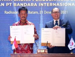PKS Pengembangan Bandara Hang Nadim Ditandatangani, Rudi : Pemerintah Komitmen Jadikan Batam Hub Logistik