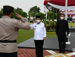 Gubernur Kepri Pimpin  Apel Gelar Pasukan Operasi Lilin 2021