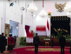 President Jokowi Inaugurates Three Indonesian Ambassadors to Friendly Countries