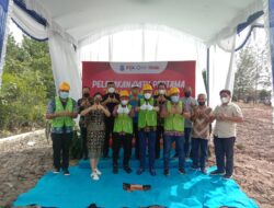Peletakan Batu Pertama Pembangunan Pasar Ikan dan Buah Oleh Wali Kota Pangkalpinang