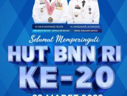 Rudi : Selamat Ulang Tahun ke 20 Badan Narkotika Nasional, Semoga Jaya Selalu