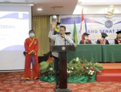 Pengembangan SDM Kunci Kemajuan, Amsakar Semangati Alumni STIKOM Muhammadiyah Batam