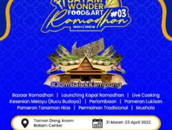 Batam Art and Wonderfood Ramadhan Kembali Digelar di Dataran Dang Anom