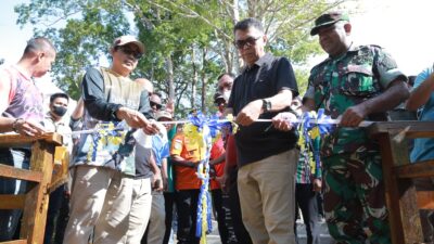 Wan Siswandi Resmikan Obejek Wisata Mangrove di Natuna