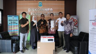 PT. Indomarco Prismatama Dukung Pembangunan Smart Room Center Diskominfo Kota Pangkalpinang