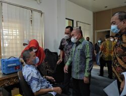 Vaksinasi Dadakan Ditempat Bagi ASN, Molen : Sebagai Bentuk Keseriusan