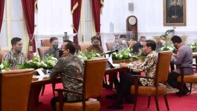 President Jokowi Discusses Latest Issues with Cipayung Plus Student Association