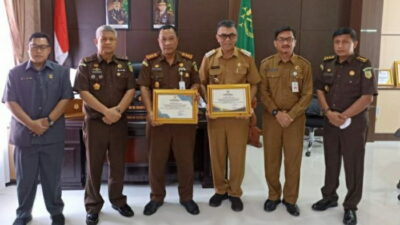 Bupati Natuna Sambut Kedatangan Insepektur III Jaksa Agung
