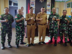 Bupati Natuna, Terima Kunjungan Danlanal