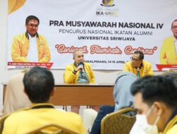 Pra-Munas IV Pengurus Nasional IKA Universitas Sriwijaya Diselenggarakan Di Kota Beribu Senyuman