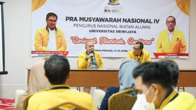 Pra-Munas IV Pengurus Nasional IKA Universitas Sriwijaya Diselenggarakan Di Kota Beribu Senyuman
