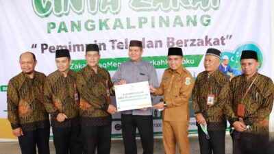 Bersama Baznas Gelar Gerakan Cinta Zakat, Molen : Ada 13.000 Lagi Fakir Miskin yang Harus Disentuh
