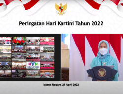 First Lady Iriana: Kartini Day, a Momentum for Indonesian Women to Rise Against Pandemic