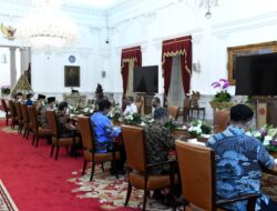 President Jokowi Receives 2021 Report from Ombudsman