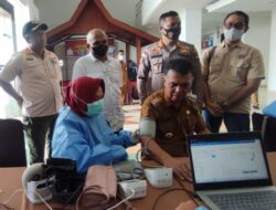 Ketua Komisi I Pantau Vaksinasi Boster di Jajaran ASN