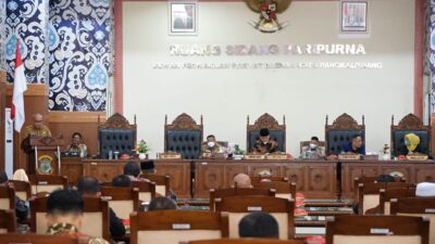 Wali Kota Pangkalpinang Hadiri Rapat Paripurna Ke-19 Masa Persidangan III Tahun 2022