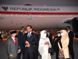 President Jokowi Arrives in Indonesia