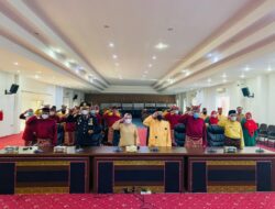 Pemkot Pangkalpinang Hadiri Harlah Pancasila Di Lapangan Pancasila Ende NTT Secara Virtual