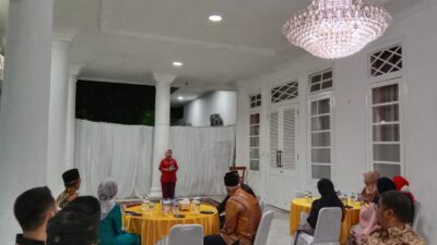 Peserta Kongres Halal Internasional Gala Dinner Di Rumah Dinas Wali Kota Pangkalpinang