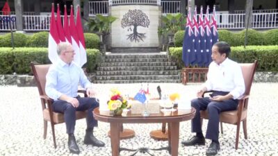 President Jokowi Welcomes PM Albanese of Australia at Bogor Palace