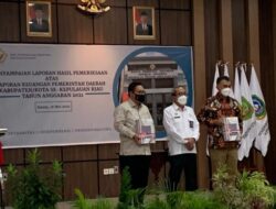Ketua DPRD Natuna, Hadiri Acara Penyerahan LHP Oleh BPK